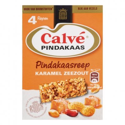 Calvé Pindakaasreep karamel